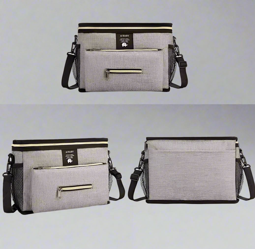 Sac à Langer - BabyTravel™ - Gris - Bébé Globe Trotter