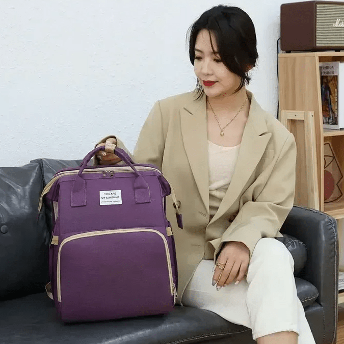 Sac de Voyage - BigBackpack™ - Violet - Bébé Globe Trotter